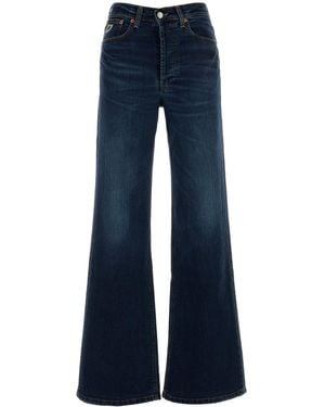 Lois Stretch Denim Lindsay Wide-leg Jeans - Blue