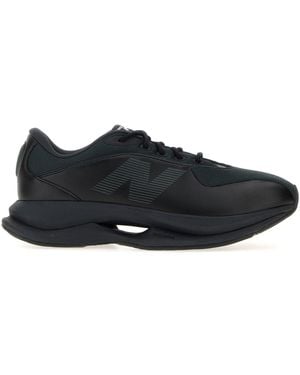 Junya Watanabe Sneakers MAN x New Balance nere in similpelle e tessuto - Nero