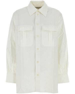 Marine Serre Cotton Shirt - White