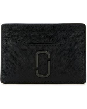 Marc Jacobs Black Leather Card Holder