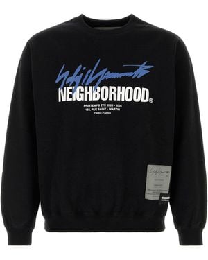 Yohji Yamamoto Crew Neck Sweatshirt - Black