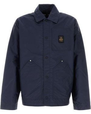 Refrigiwear Navy Blue Nylon Hart Jacket