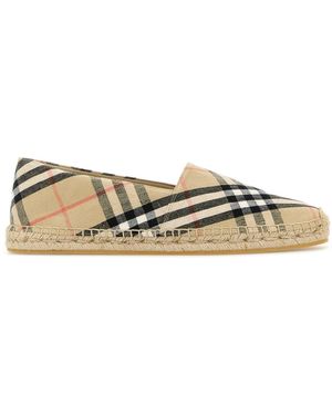 Burberry Espadrillas in tela ricamata - Multicolore