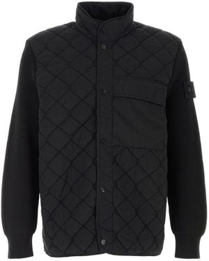 Stone Island Black Nylon Jacket