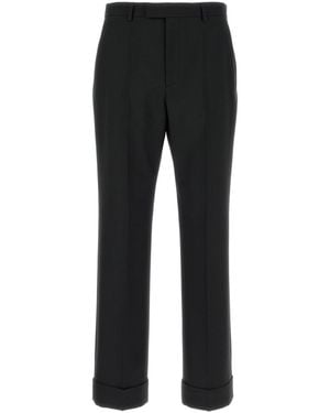 Valentino Garavani Black Wool Pant