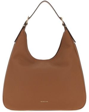 MICHAEL Michael Kors Camel Leather Nolita Shopping Bag - Brown