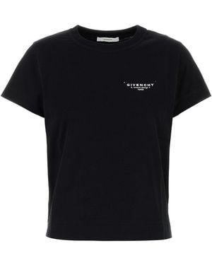 Givenchy T-Shirt With Print - Black