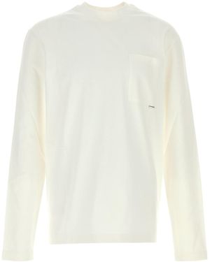 Jil Sander Crew Neck T-Shirt - White