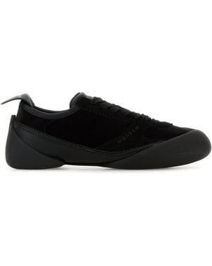 McQueen Sneakers nere in tela e pelle scamosciata - Nero