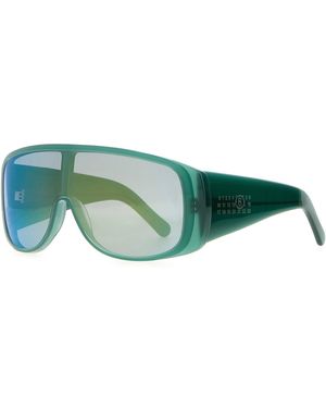 MM6 by Maison Martin Margiela Occhiali da sole in acetato verde