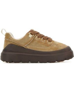 UGG Camel Suede Hertiage Utility Trainers - Brown