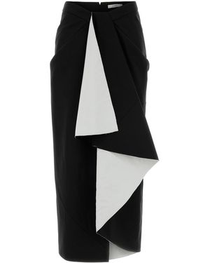 Givenchy Wool Blend Skirt - Black