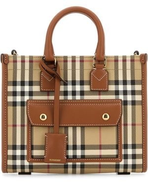 Burberry Ll Mn Freya Tote Dfc - Brown