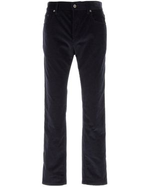 Burberry Dark Blue Corduroy Pant