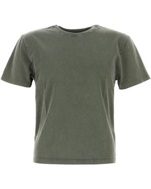 GIMAGUAS T-shirt Antonio in cotone verde salvia