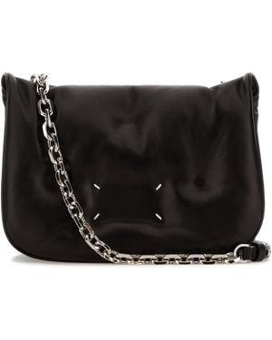 Maison Margiela Black Leather Crossbody Bag