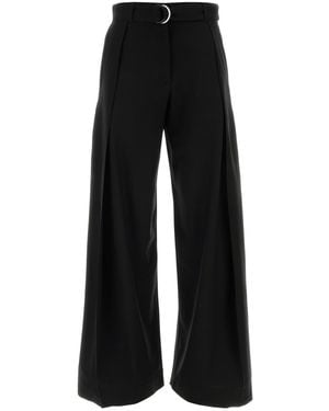 Loewe Pantalone in lana nera - Nero