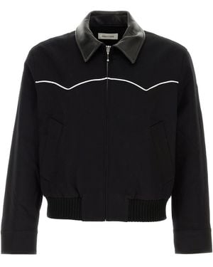 Ernest W. Baker Giubbino in cotone stretch nero