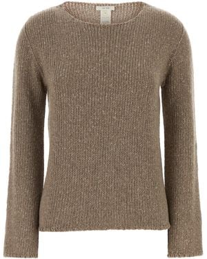 The Row Cappuccino Cashmere Nitha Jumper - Brown