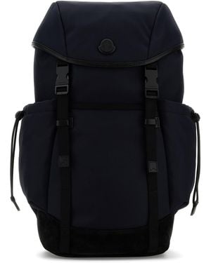 Moncler Midnight Blue Canvas Backpack