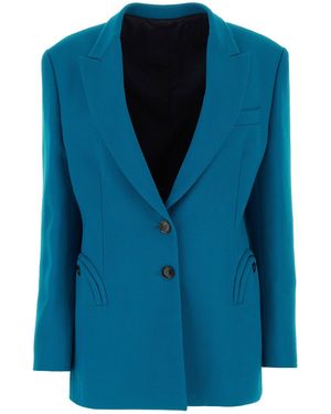 BLAZE Teal Green Wool Cool & Easy R - Blue