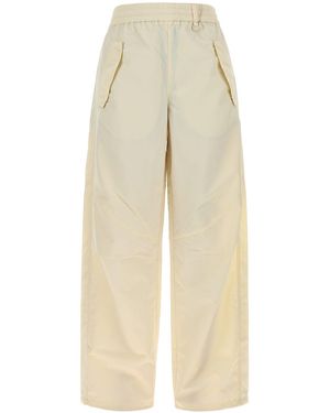 Herno Ivory Nylon Pant - White
