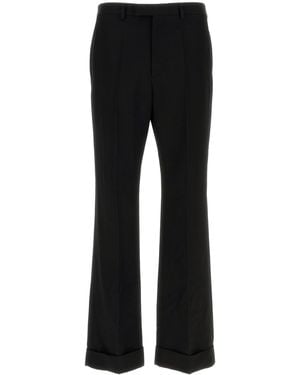 Valentino Garavani Black Wool Pant