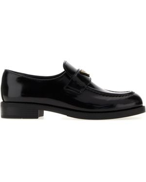 Prada Mocassini in pelle nera - Nero