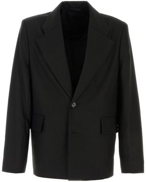 Séfr Black Twill Blazer