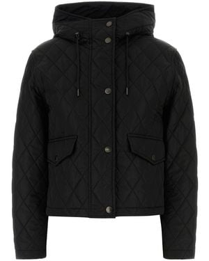 Burberry Black Nylon Jacket