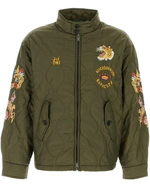 BARACUTA ENGLAND Army Green Nylon Jacket