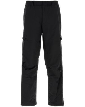Herno Pantalone in nylon nero