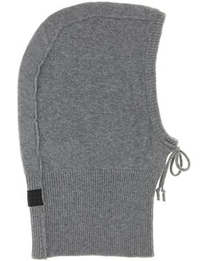 MM6 by Maison Margiela Grey Wool Blend Balaclava