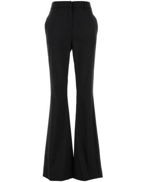 PT Torino Black Stretch Polyester Blend Pant