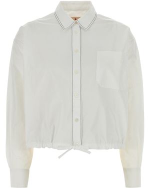 Marni Relaxed Solid Shirt - White