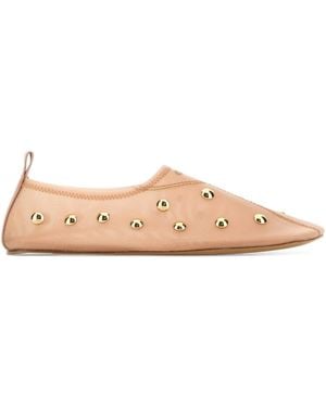 Chloé Mesh Rita Ballerinas - Pink