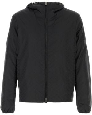 Emporio Armani Jackets And Vests - Black