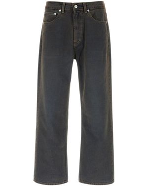 Our Legacy Dark Blue Denim Jeans - Black
