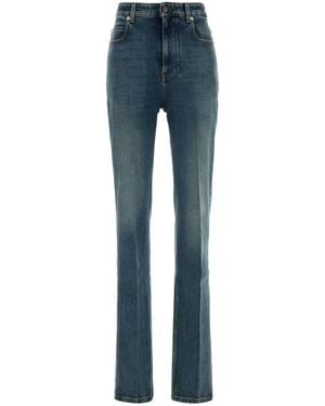 Balenciaga Stretch Denim Jeans - Blue