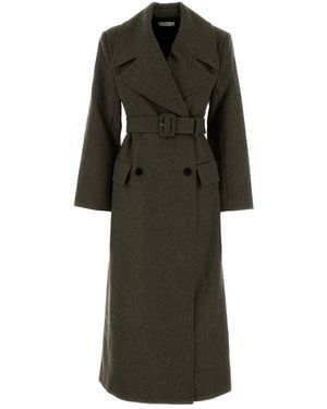 Co. Melange Sage Green Wool At