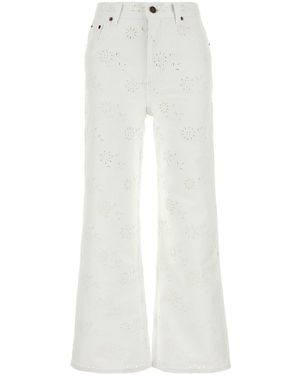Chloé White Denim Jeans