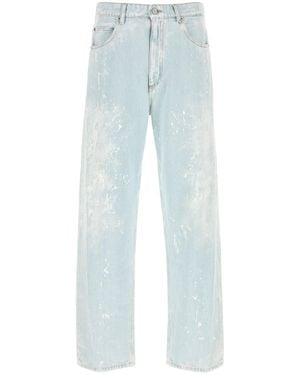 MM6 by Maison Margiela Light-blue Denim Jeans
