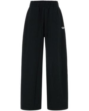 DIESEL Black Cotton sweatpants