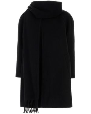 Balenciaga Cashmere Coat - Black