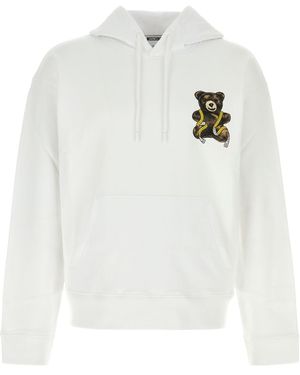 Moschino White Cotton Sweatshirt