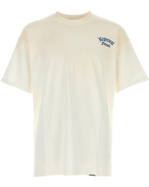 Represent White Cotton T-shirt