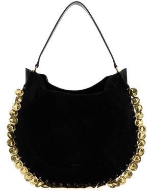 Isabel Marant Suede Oskan Shopping Bag - Black