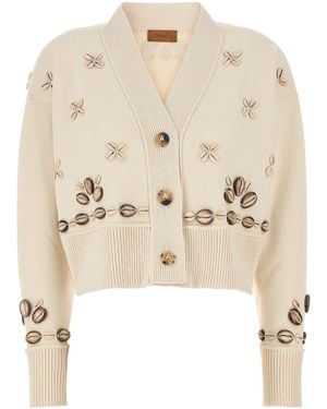 Alanui Knitwear - Natural