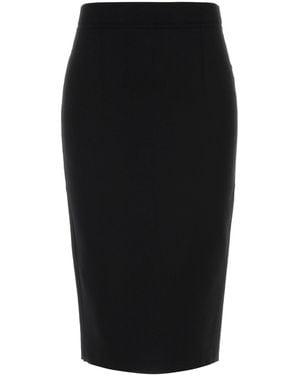 Tom Ford Gonna in misto viscosa stretch nera - Nero