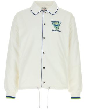 CASABLANCA Polyester Jacket - White